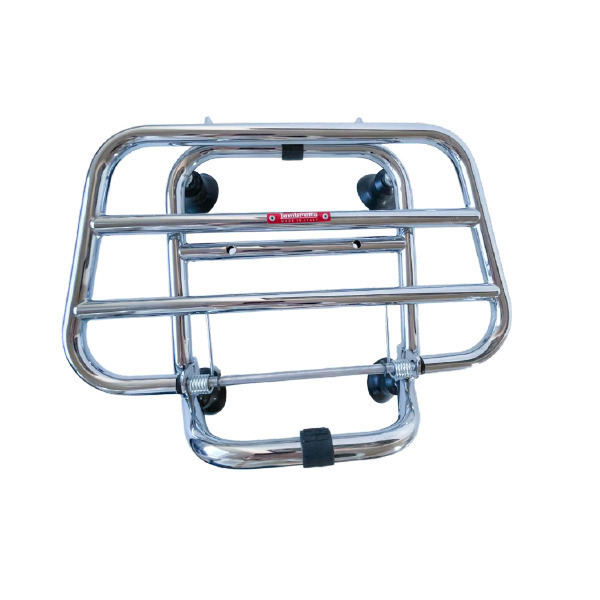 Lambretta Front Luggage Car. Fold - Chrome - X